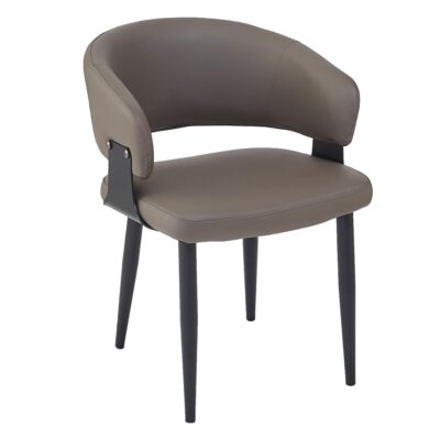 Sloane Dining Chair, set of 4 in Stone and Black