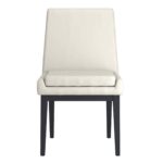 Cortez Dining Chair, Set of 2, in Beige Faux Leather and Black 202-081PUBG_BK 202 081PUBG BK 4