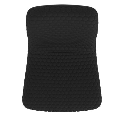 Brixx Dining Chair, Set of 2, in Black Faux Leather and Black 202-083BLK 202 083BLK 5