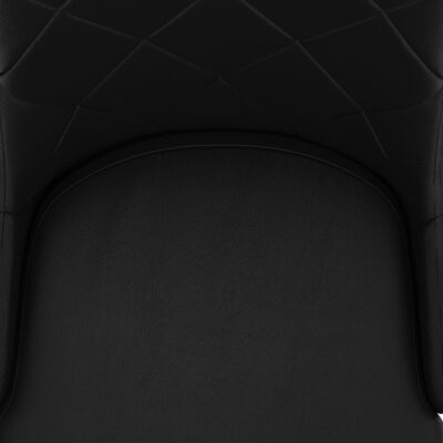 Devo Side Chair, Set of 2 in Black and Chrome 202-087BK 202 087BK 5