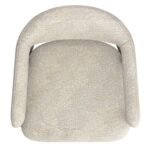Archer Dining Chair, Set of 2, in Beige Fabric and Black 202-089BG 202 089BG 5