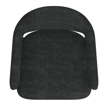 Archer Dining Chair, Set of 2, in Charcoal Fabric and Black 202-089CH 202 089CH 5