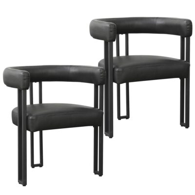 Scarlet Dining Chair, set of 2, in Black PU 202-108PUBK 202 108PUBK 6