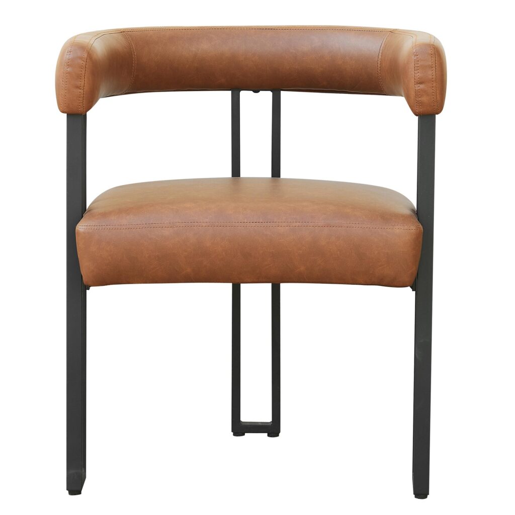 Scarlet Dining Chair, set of 2, in Saddle PU - Image 5