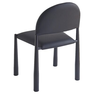 Auggie Dining/Lounge Chair, Set of 4 in Black and Black 10 Auggie Dining/Lounge Chair, Set of 4 in Black and Black 202-117BLK_BLK 202 117BLK BLK 2