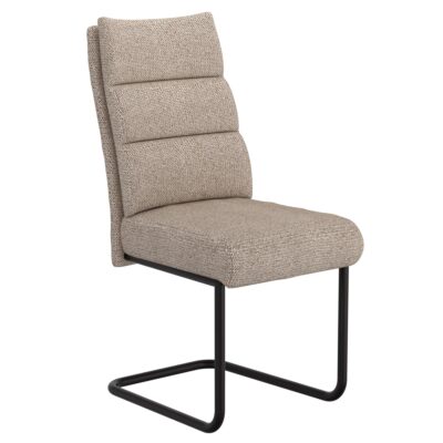 Brodi Dining Chair, Set of 2 in Beige and Black