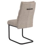 Brodi Dining Chair, Set of 2 in Beige and Black 202-138BEG 202 138BEG 2