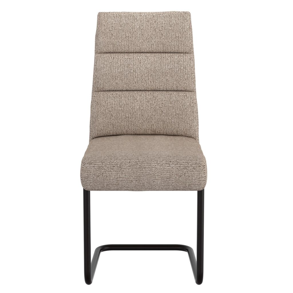 Brodi Dining Chair, Set of 2 in Beige and Black - Image 5