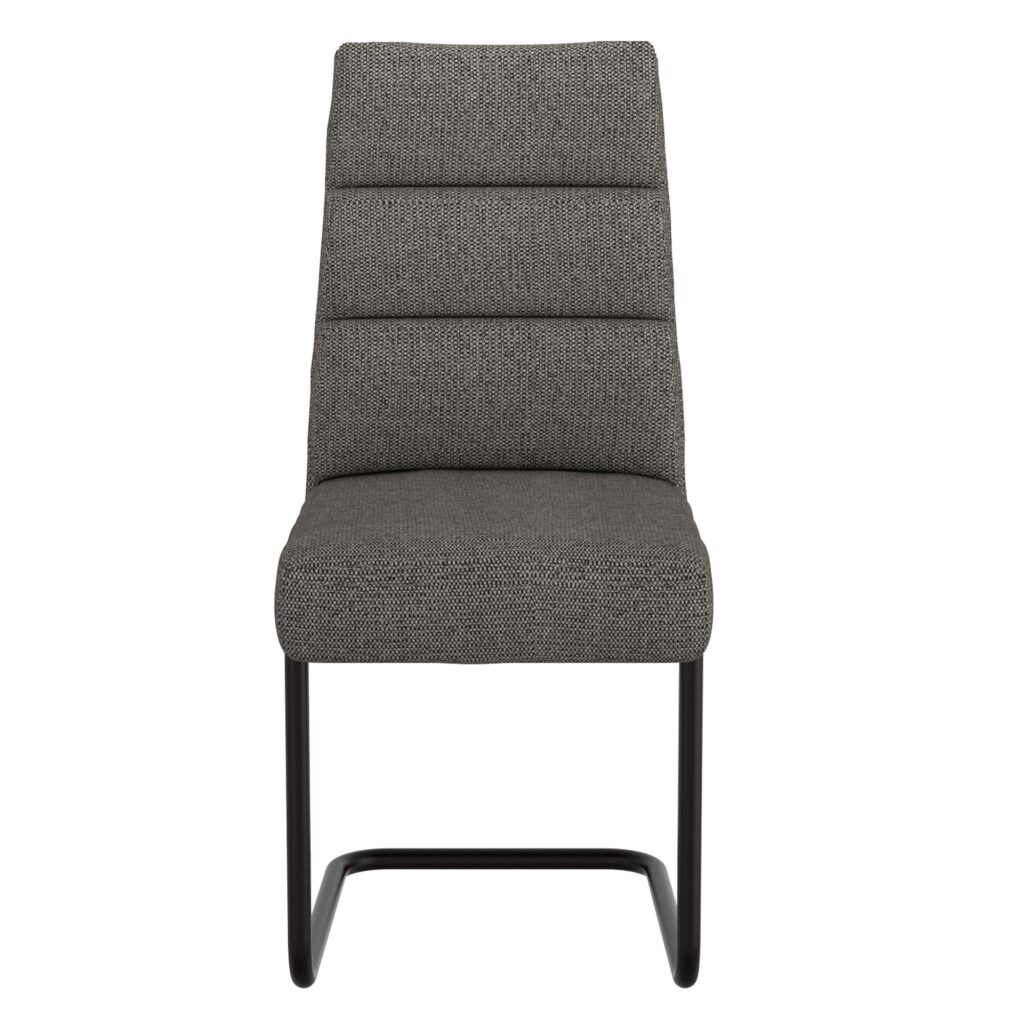 Brodi Dining Chair, Set of 2 in Charcoal and Black - Image 5