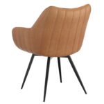 Talon Swivel Dining and Accent Chair, Set of 2 in Camel and Black 202-139CAM 202 139CAM 2