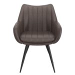 Talon Swivel Dining and Accent Chair, Set of 2 in Charcoal and Black 202-139CH 202 139CH 4