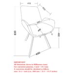 Signy Swivel Dining Chair, Set of 2 in Black 202-144BK 202 144BK LD