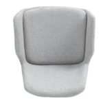 Signy Swivel Dining Chair, Set of 2 in Light Grey and Black 202-144LG 202 144LG 5