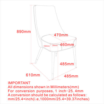 Koda Dining Chair, Faux Leather, Set of 2 in Beige and Black 202-158PUBG 202 158PUBG LD