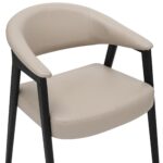 Bexley Dining Chair, set of 2 in Mushroom and Black 202-234MSH 202 234MSH 5
