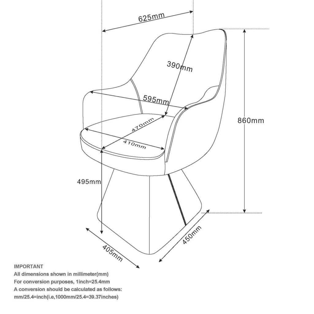 Caprese Dining Chair in Beige - Image 8