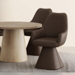 Caprese Dining Chair in Brown 202-269BWN 202 269BWN 1