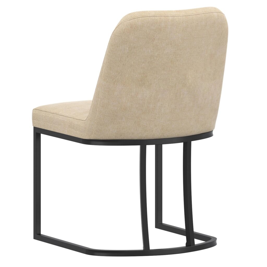 Dario Dining Chair, Set of 2 in Beige - Image 3