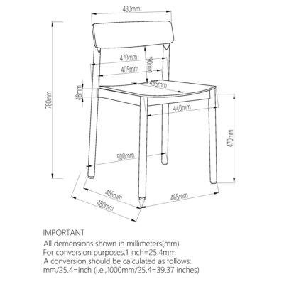 Felix Dining/Lounge Chair, Set of 4 in Natural 202-286NAT 202 286NAT LD