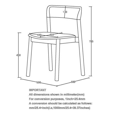 Jonas Dining/Lounge Chair, Set of 4 in Walnut 202-344WAL 202 344WAL LD