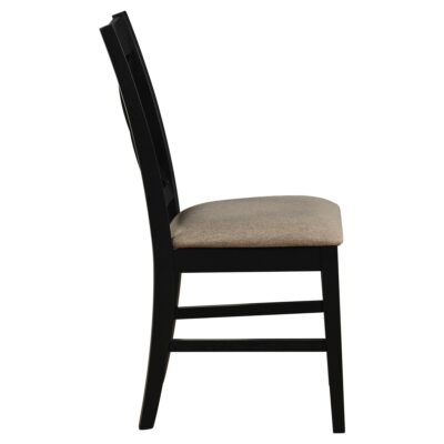 Lance Dining Chair, Set of 2 in Black 202-421BLK 202 421BLK 3