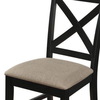 Lance Dining Chair, Set of 2 in Black 202-421BLK 202 421BLK 5