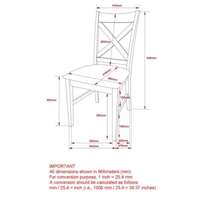 Lance Dining Chair, Set of 2 in Black 202-421BLK 202 421BLK LD
