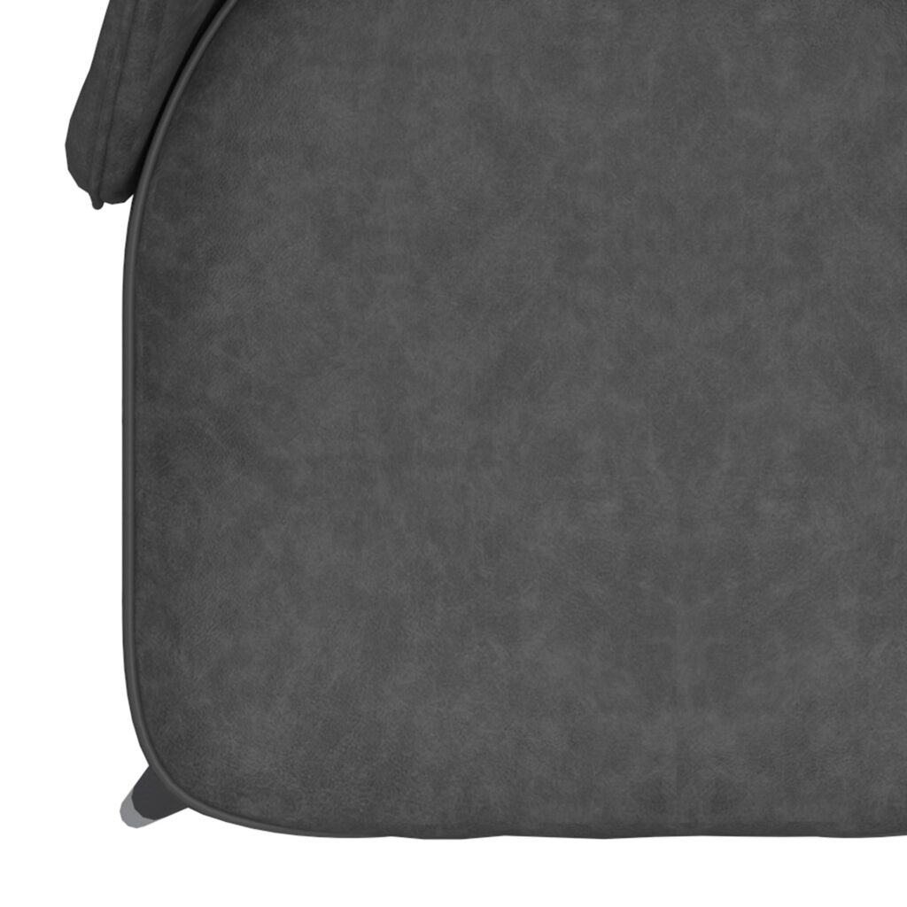 Silvano Side Chair, Set of 2 in Vintage Grey and Black - Image 6