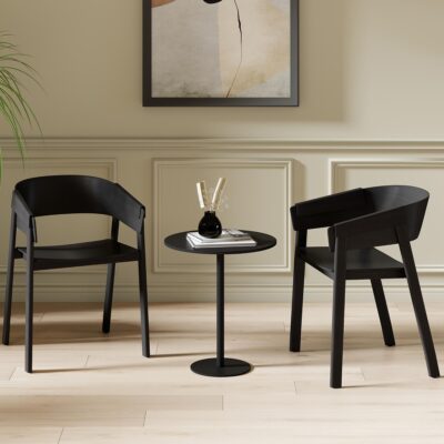 Mateo Dining Chair, Set of 2 in Black 202-563BLK 202 563BLK 1