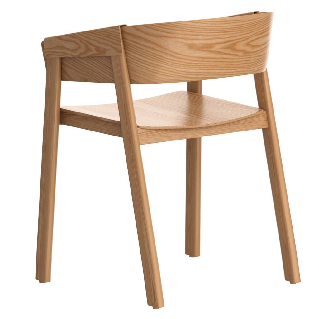 Mateo Dining Chair, Set of 2 in Natural - Image 3