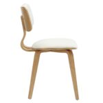 Zuni Dining Chair in Beige Fabric and Natural 202-581BG 202 581BG 3