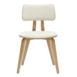 Zuni Dining Chair in Beige Fabric and Natural 202-581BG 202 581BG 4