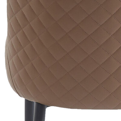 Xander Dining Chair, set of 2 in Brown and Black 202-620BRN 202 620BRN 5