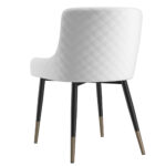 Xander Side Chair, Set of 2 in White and Black 202-620WT 202 620WT 2