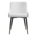Xander Side Chair, Set of 2 in White and Black 202-620WT 202 620WT 3