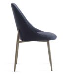 Cleo Side Chair, Set of 2, in Black and Aged Gold 202-636BK 202 636BK 3