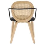 Orias Dining Chair, set of 2 in Light Oak and Black 202-660LTK 202 660LTK 2