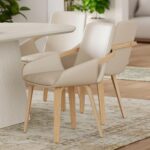 Caspian Dining Chair, set of 2 in Sand and Natural 202-664SND 202 664SND 1