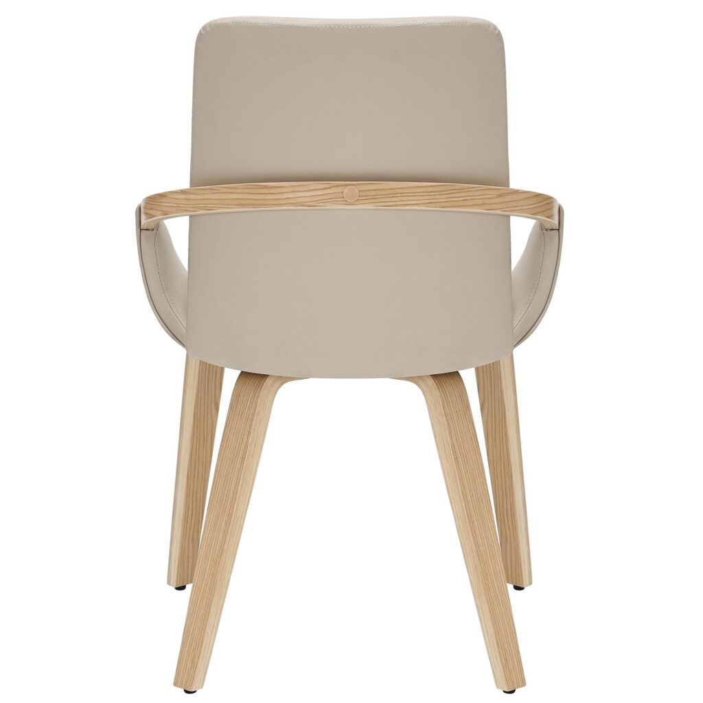 Caspian Dining Chair, set of 2 in Sand and Natural - Image 3