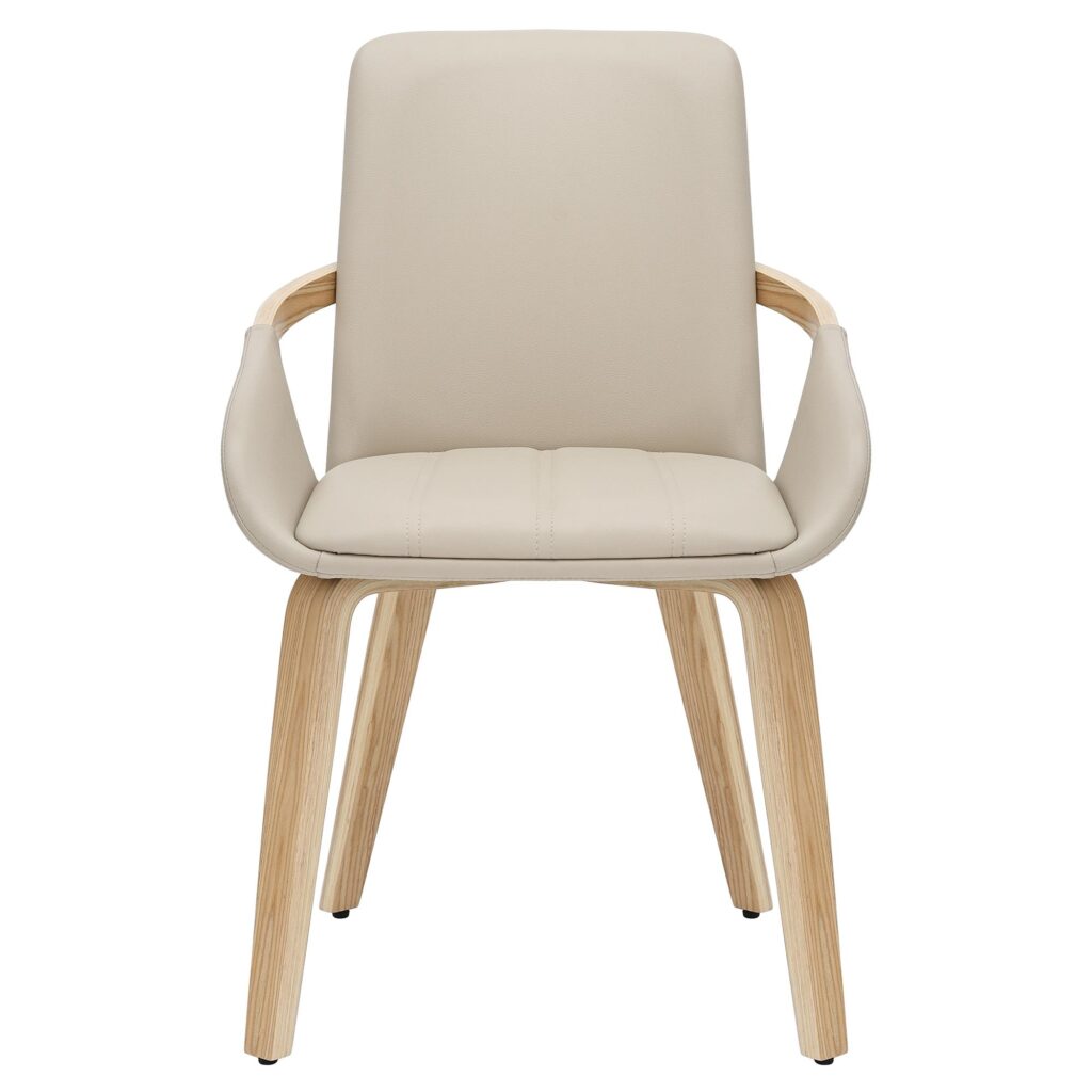 Caspian Dining Chair, set of 2 in Sand and Natural - Image 5