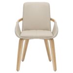 Caspian Dining Chair, set of 2 in Sand and Natural 202-664SND 202 664SND 4