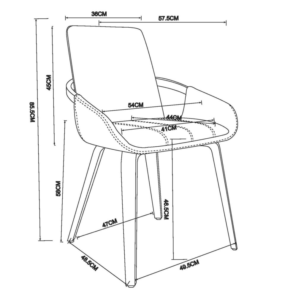Caspian Dining Chair, set of 2 in Sand and Natural - Image 8