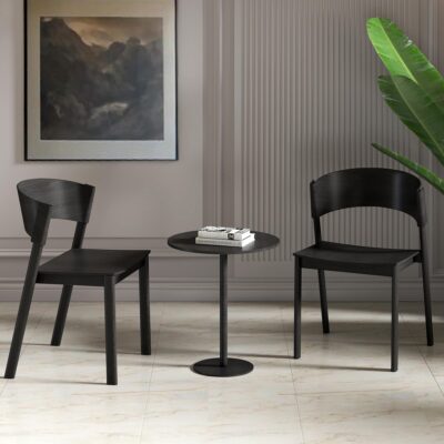 Elias Dining Chair, Set of 2 in Black 202-849BLK 202 849BLK 1