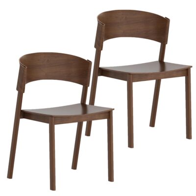 Elias Dining/Lounge Chair, Set of 2 in Walnut 14 Elias Dining/Lounge Chair, Set of 2 in Walnut 202-849WAL 202 849WAL 6
