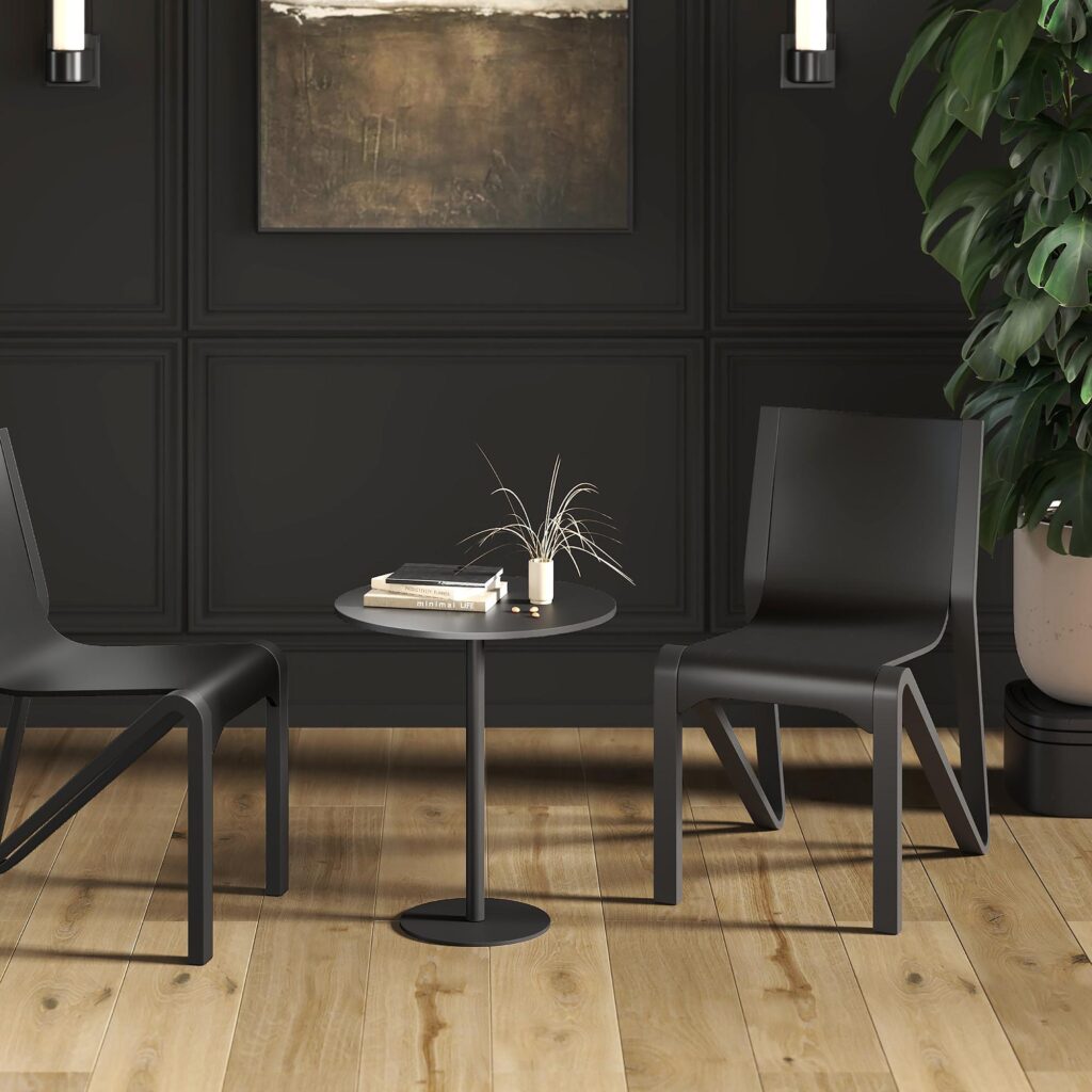 Soren Dining Chair, Set of 2 in Black - Image 2