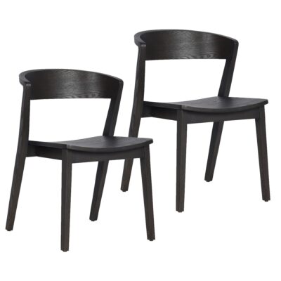 Nicco Dining/Lounge Chair, Set of 2 in Mocha 202-908MOC 202 908MOC 6