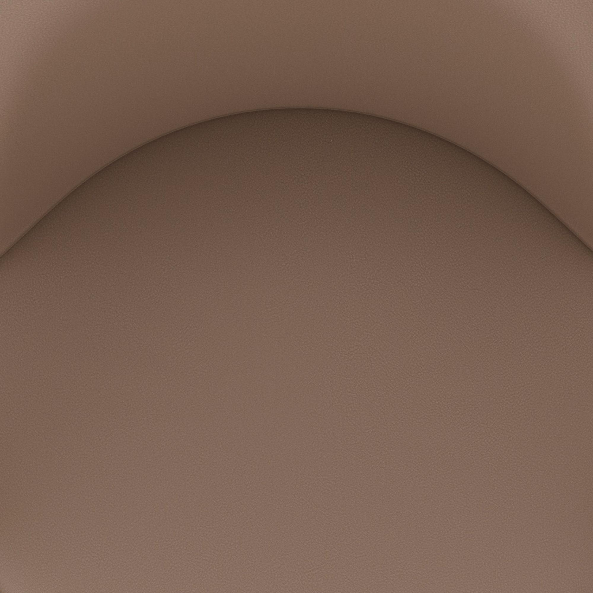 Celest Dining/Lounge Chair, Set of 2 in Dark Taupe and Natural 6 Celest Dining/Lounge Chair, Set of 2 in Dark Taupe and Natural - Image 6