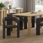 Amara Dining Chair, Set of 2 in Charcoal 202-933CH 202 933CH 1