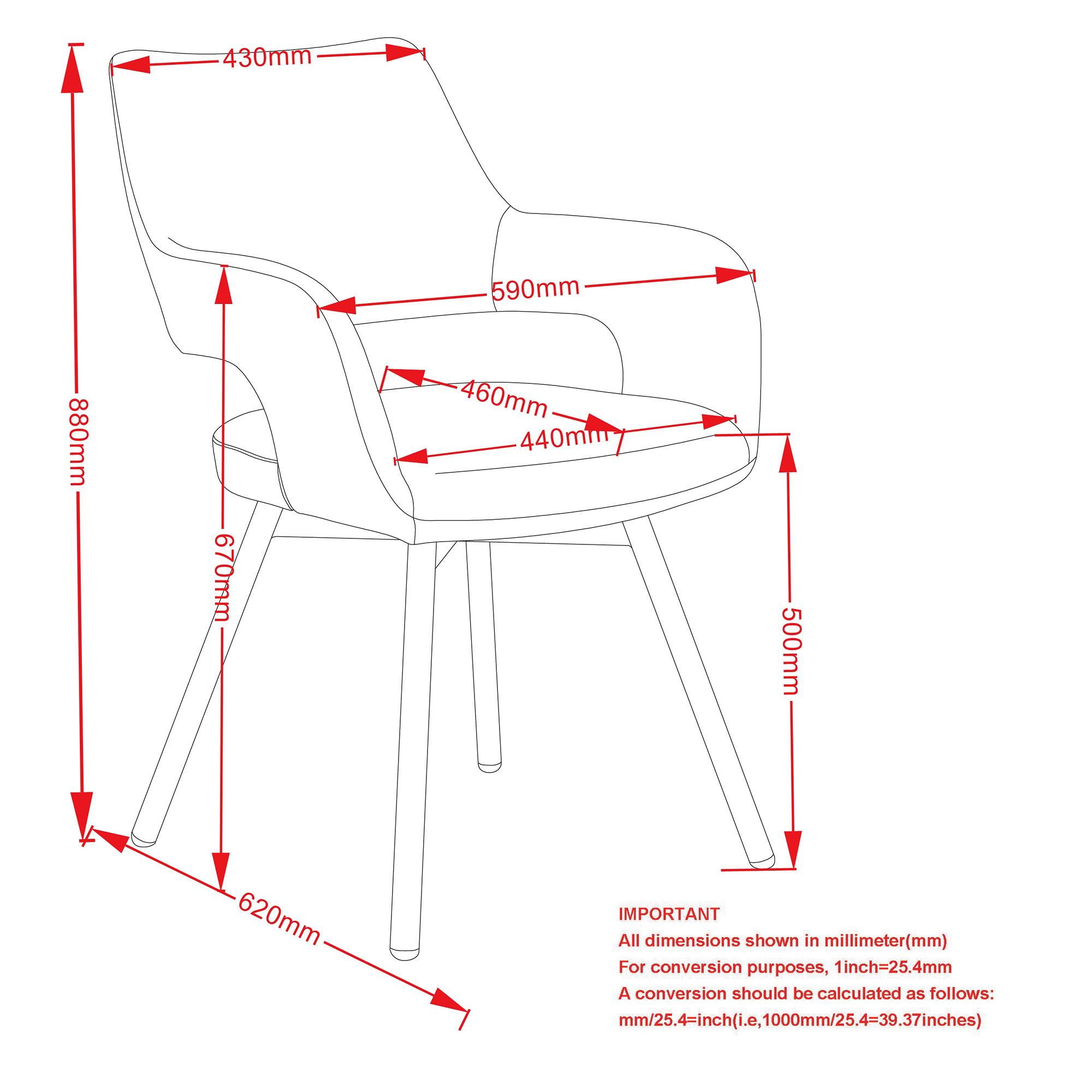 Ryder Swivel Dining and Accent Chair, Set of 2 in Charcoal and Black 8 Ryder Swivel Dining and Accent Chair, Set of 2 in Charcoal and Black - Image 8