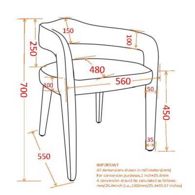 Caden Dining/Lounge Chair, Set of 2 in Saddle 202-993SDL 202 993SDL LD
